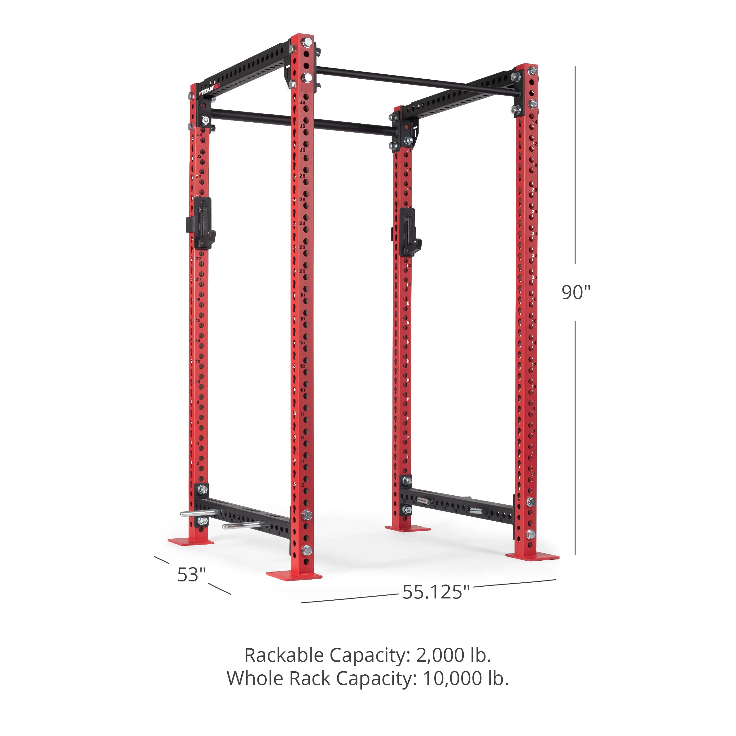 TITAN Series Power Rack 90" 42" - Image 90